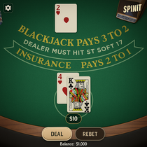 Spinit - Blackjack Table Game - Online Casino