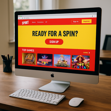 Spinit Casino Desktop Platform - Intuitīvs Dizains Latvijas Spēlētājiem